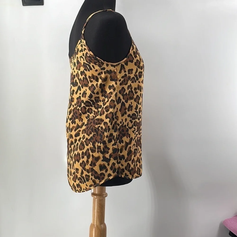 Aritzia Babaton camisole leopard print animal print cami tank top sexy sz xxs